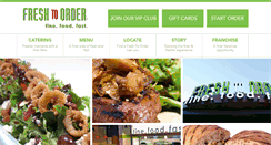 Desktop Screenshot of freshtoorder.com